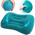 Uppblåsbar resekudde