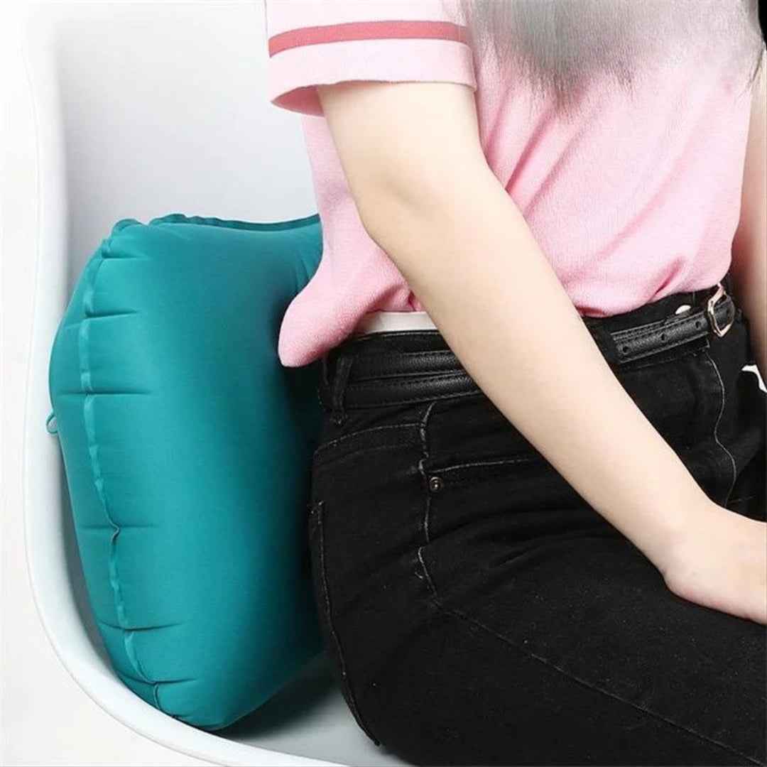 Uppblåsbar resekudde