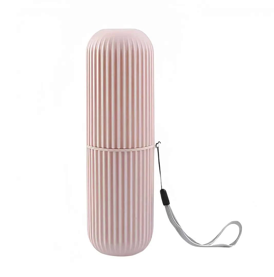 Portabel tandborstbehållare