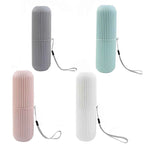 Portabel tandborstbehållare