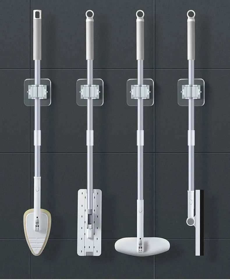 Väggmonterad mopphållare