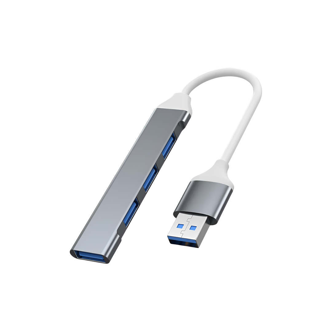 USB-C/USB Hub med 4 portar