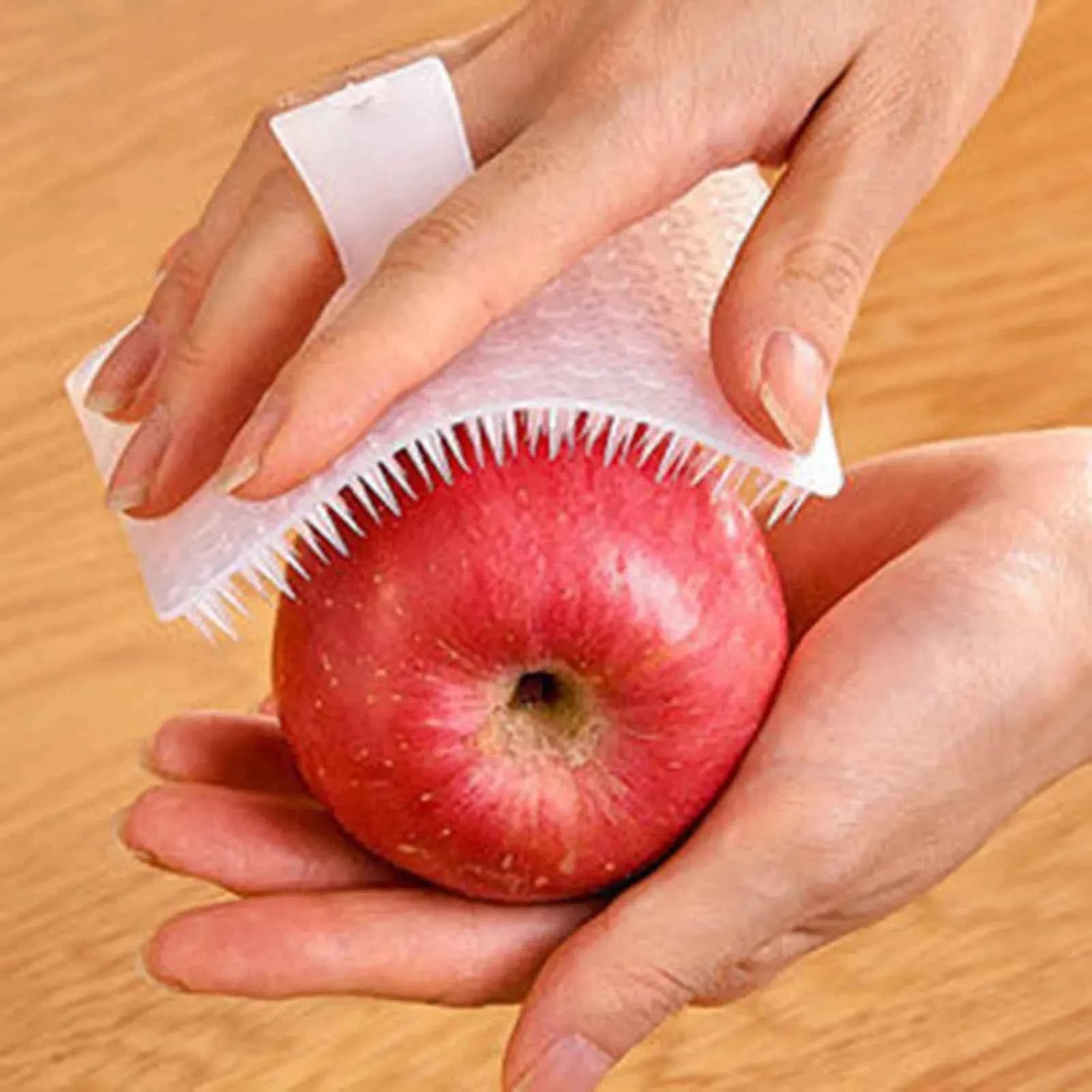 Flexibel grönsaksborste