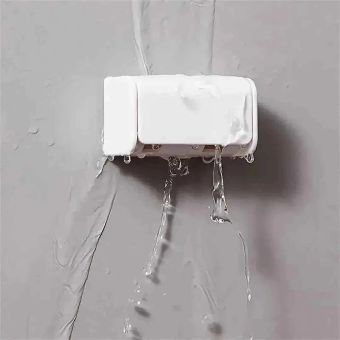 Väggmonterad Tandborsthållare