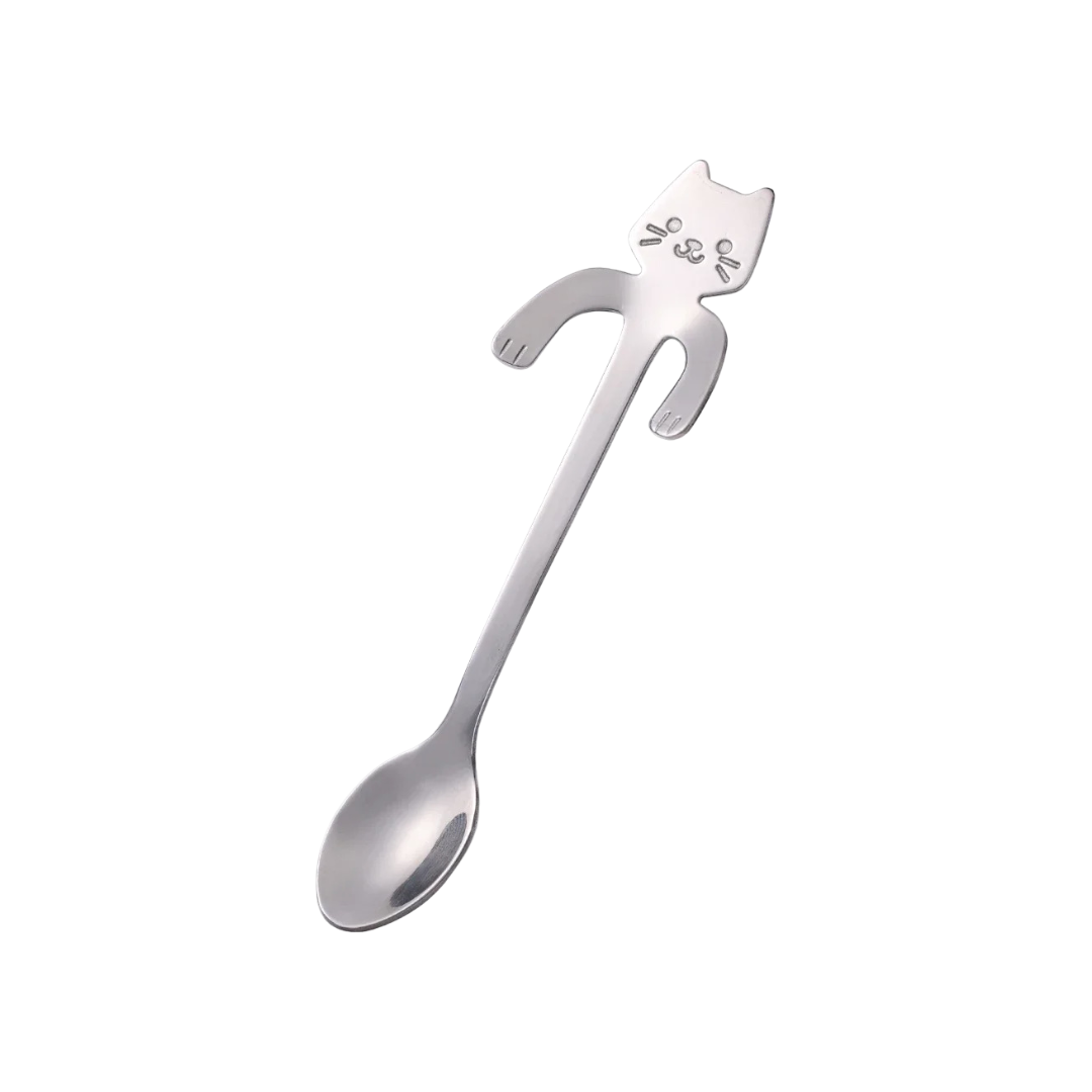 Kaffeskedar i rostfritt stål