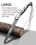 Hopfällbar såg för trädgård