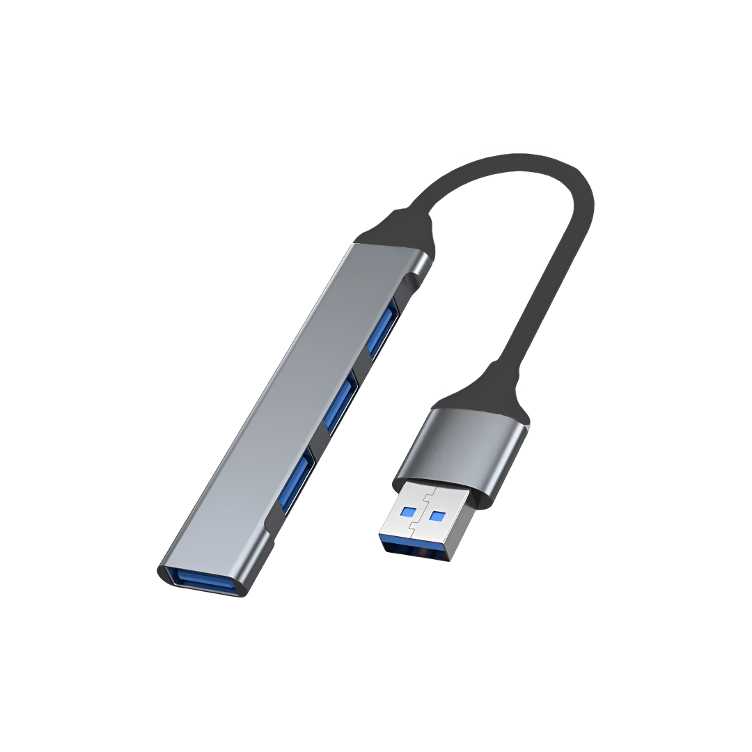 USB-C/USB Hub med 4 portar
