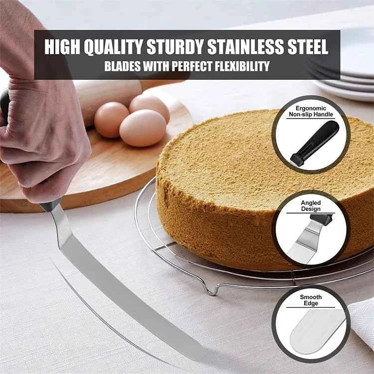 Spatel för Glasyr och Tårtdekoration