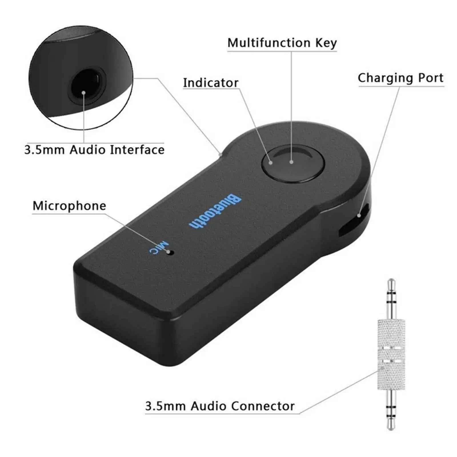 Trådlös Bluetooth 5.0 Mottagaradapter