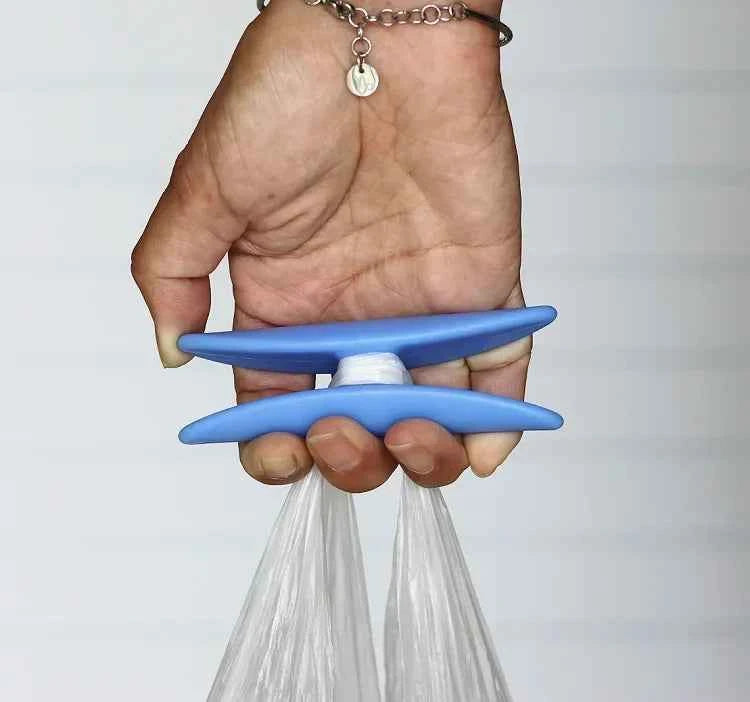 Silikon bärhandtag för påsar