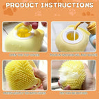 Dog Bathing Brush Pet Massage Brush Shampoo Dispenser Soft Silicone Brush Rubber Bristle for Dogs and Cats Shower Grooming Tool