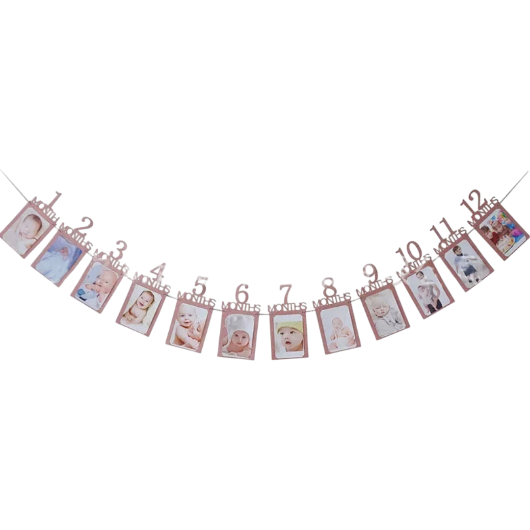 Födelsedagsbanner 1 år