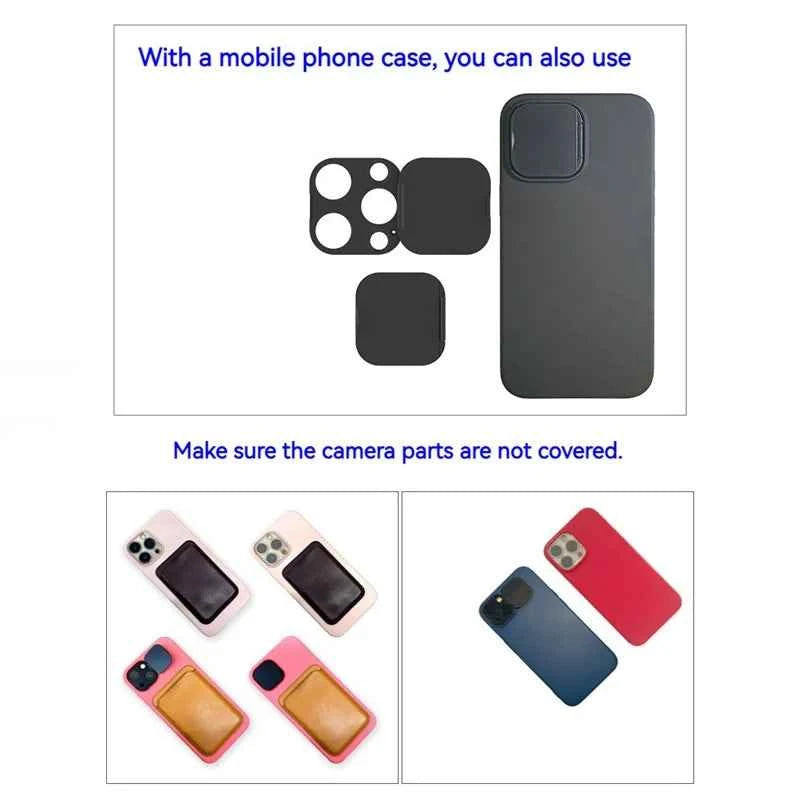 WebCam Cover Back Camera Lens Plastic Privacy Protective Sticker Camera Cover Protector For iPhone 16 15 14 13 12 11 Pro Max