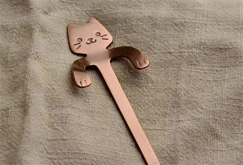 Kaffeskedar i rostfritt stål