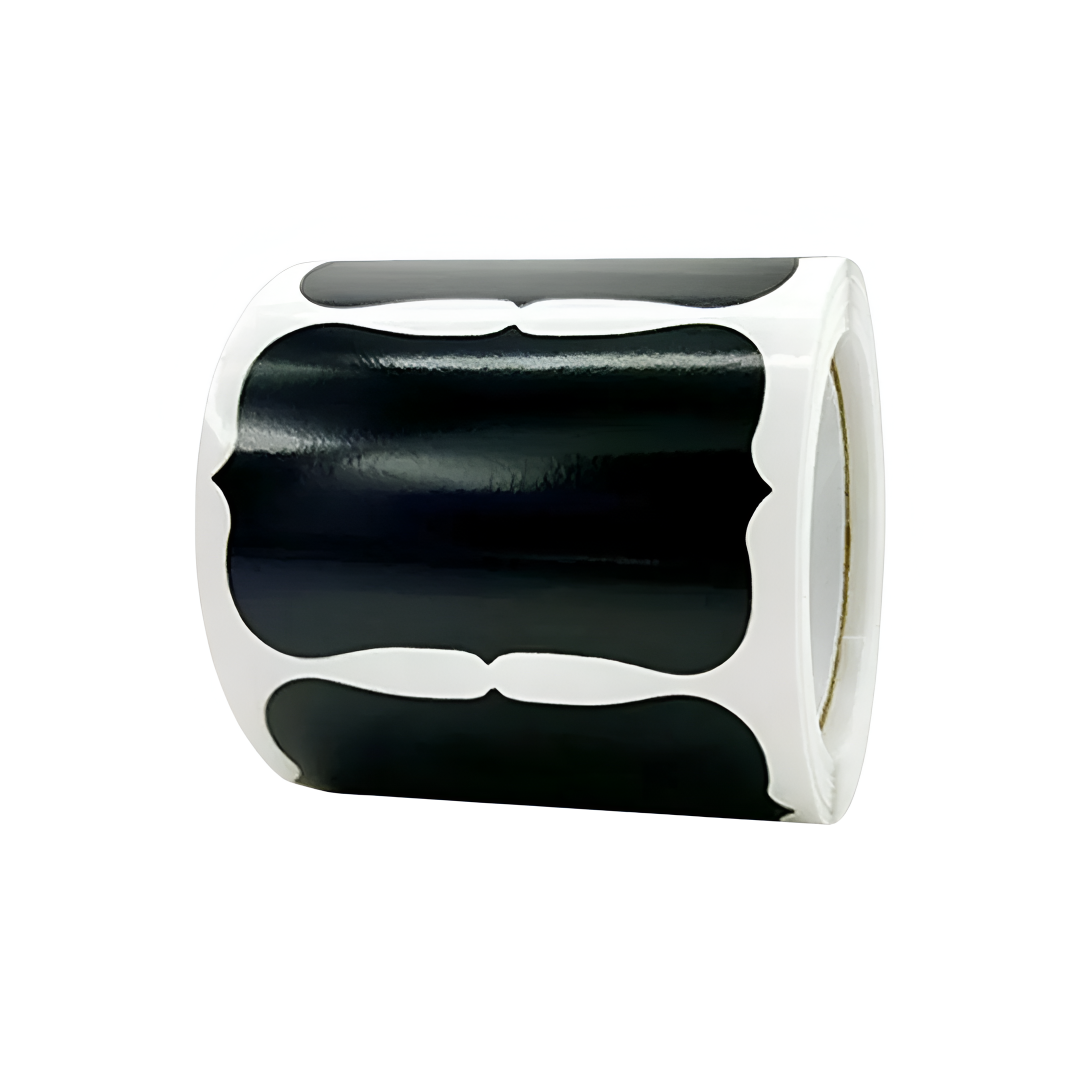 Griffeltavle-etiketter med penna