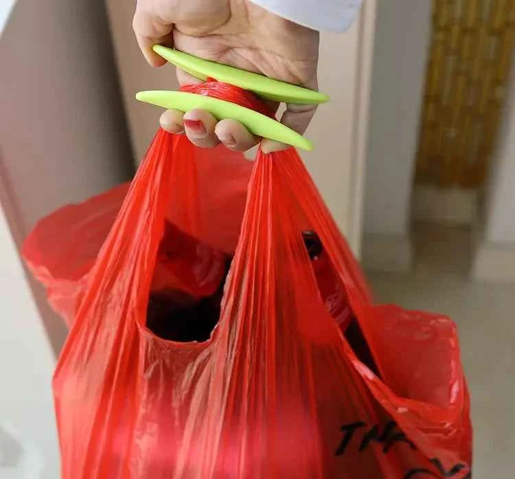 Silikon bärhandtag för påsar