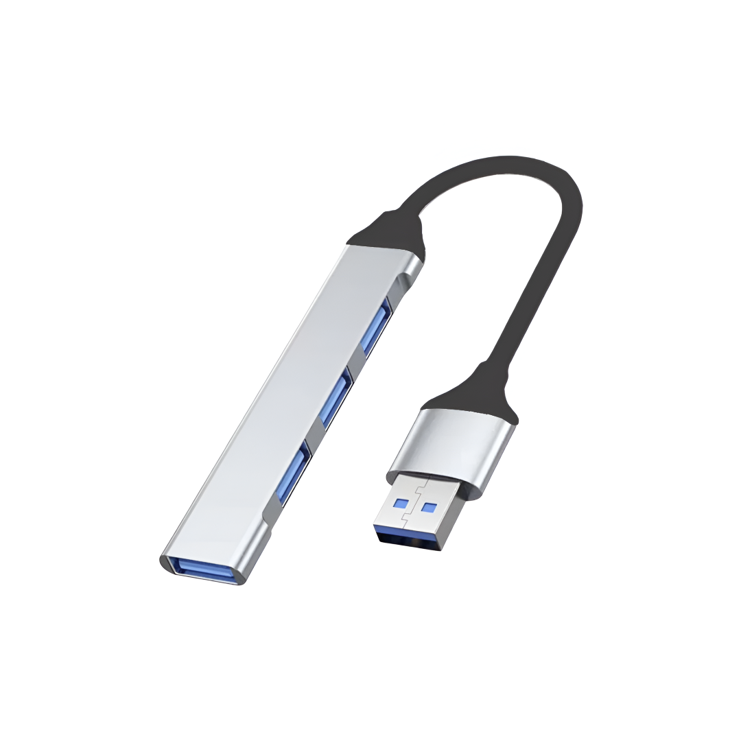 USB-C/USB Hub med 4 portar