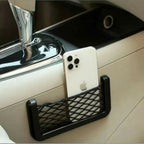 Auto Seat Side Interior Back Sundries Pocket Mesh Storage Bag Phone Net Pocket Holder Car Storage Bag Elastic Flexible Nets