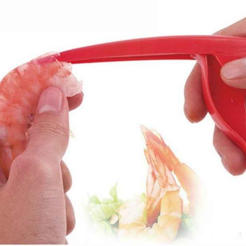 Kitchen Appliance Stainless Steel Shrimp Peeler Prawn Peeler Line Cutter Cleaning Shrimp Line Fishing Lobster Peel Seafood Tool