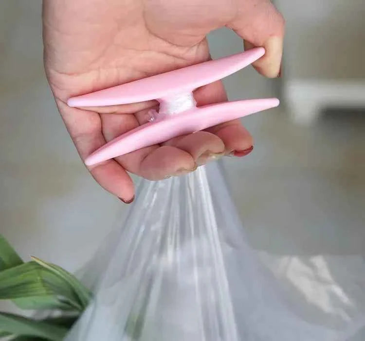 Silikon bärhandtag för påsar