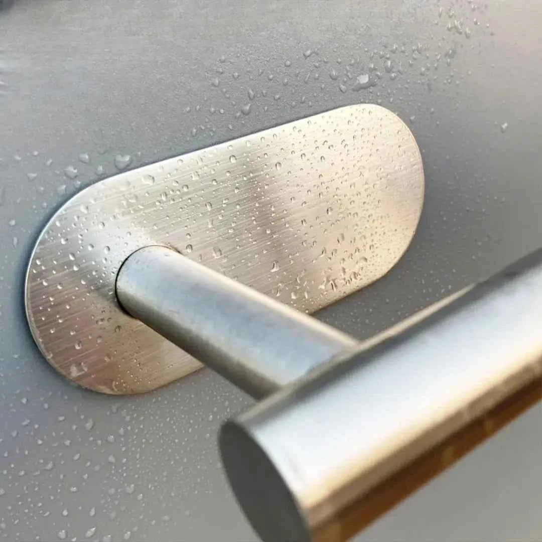 Pappershållare i Rostfritt Stål