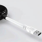 USB Rechargeable Handheld Fan Silent Cooling Power Bank Wireless Mini Play Plug Fans Summer Outdoors and Travel