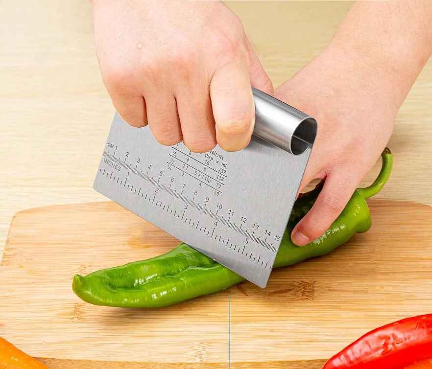 Degskrapa i rostfritt stål