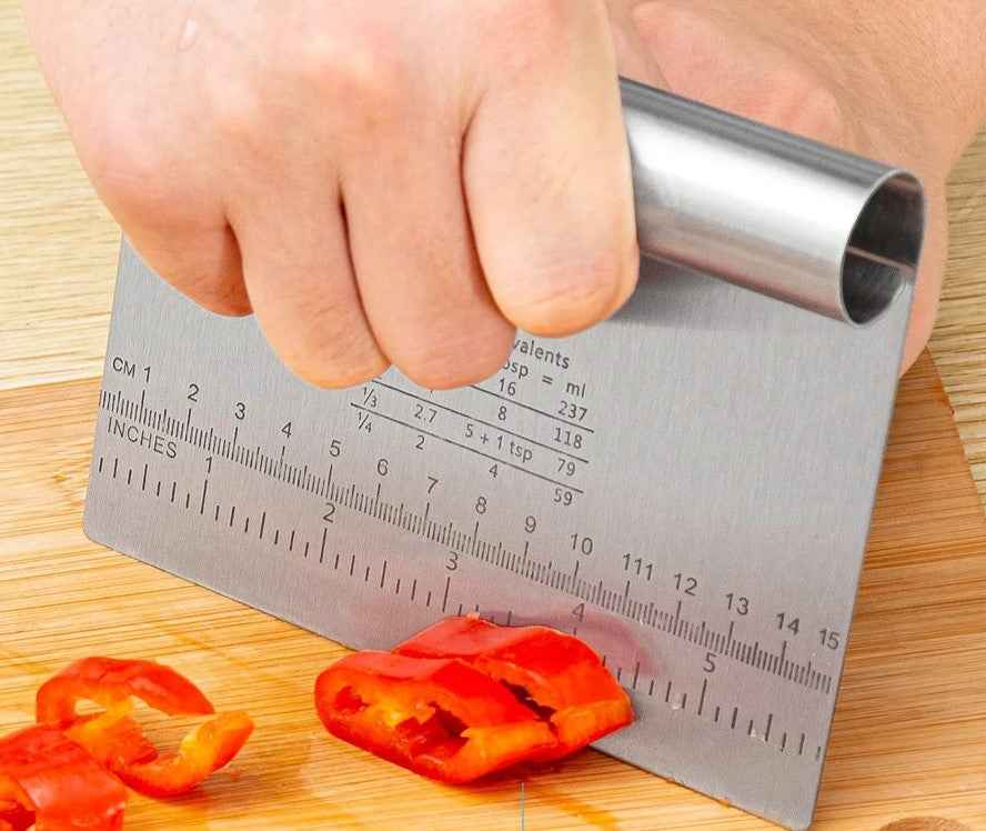 Degskrapa i rostfritt stål