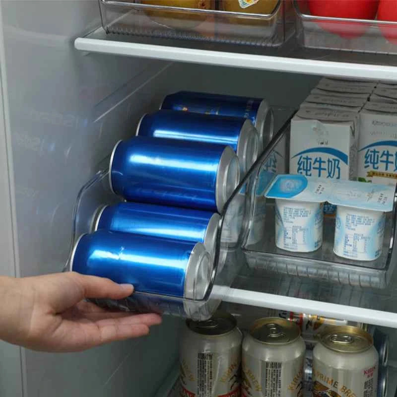 Kylskåpsorganisatör för burkar