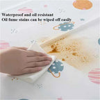 Refrigerator Dust Cover with Storage Bag Washable Printing Multi-purpose Household Washing Machine Cabinet Dust Protection Cover