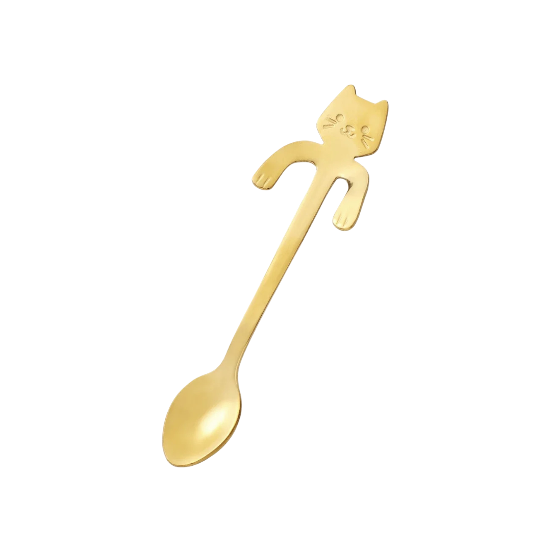 Kaffeskedar i rostfritt stål