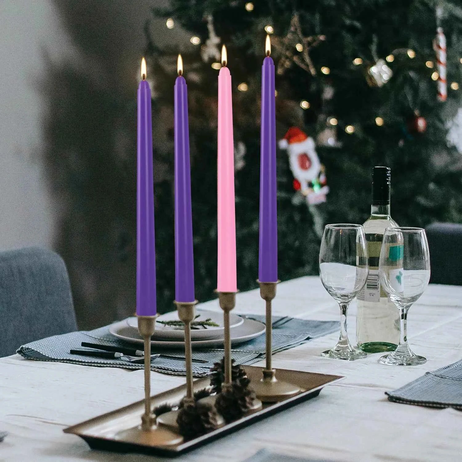 Eleganta adventsljus