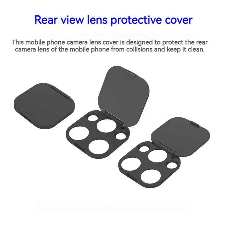 WebCam Cover Back Camera Lens Plastic Privacy Protective Sticker Camera Cover Protector For iPhone 16 15 14 13 12 11 Pro Max