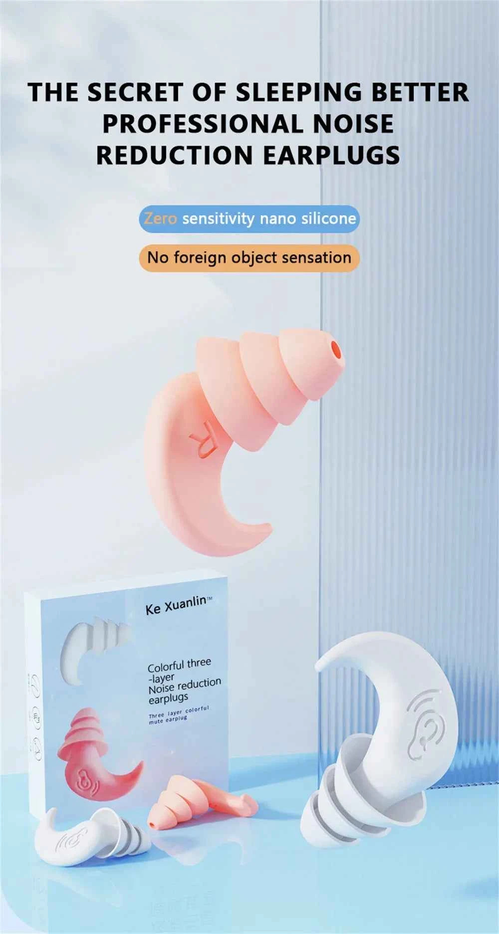 Vattentäta Silikonöronproppar