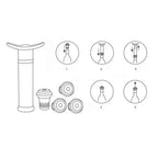 Vinpropp med vakuumpump