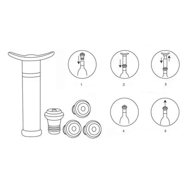 Vinpropp med vakuumpump