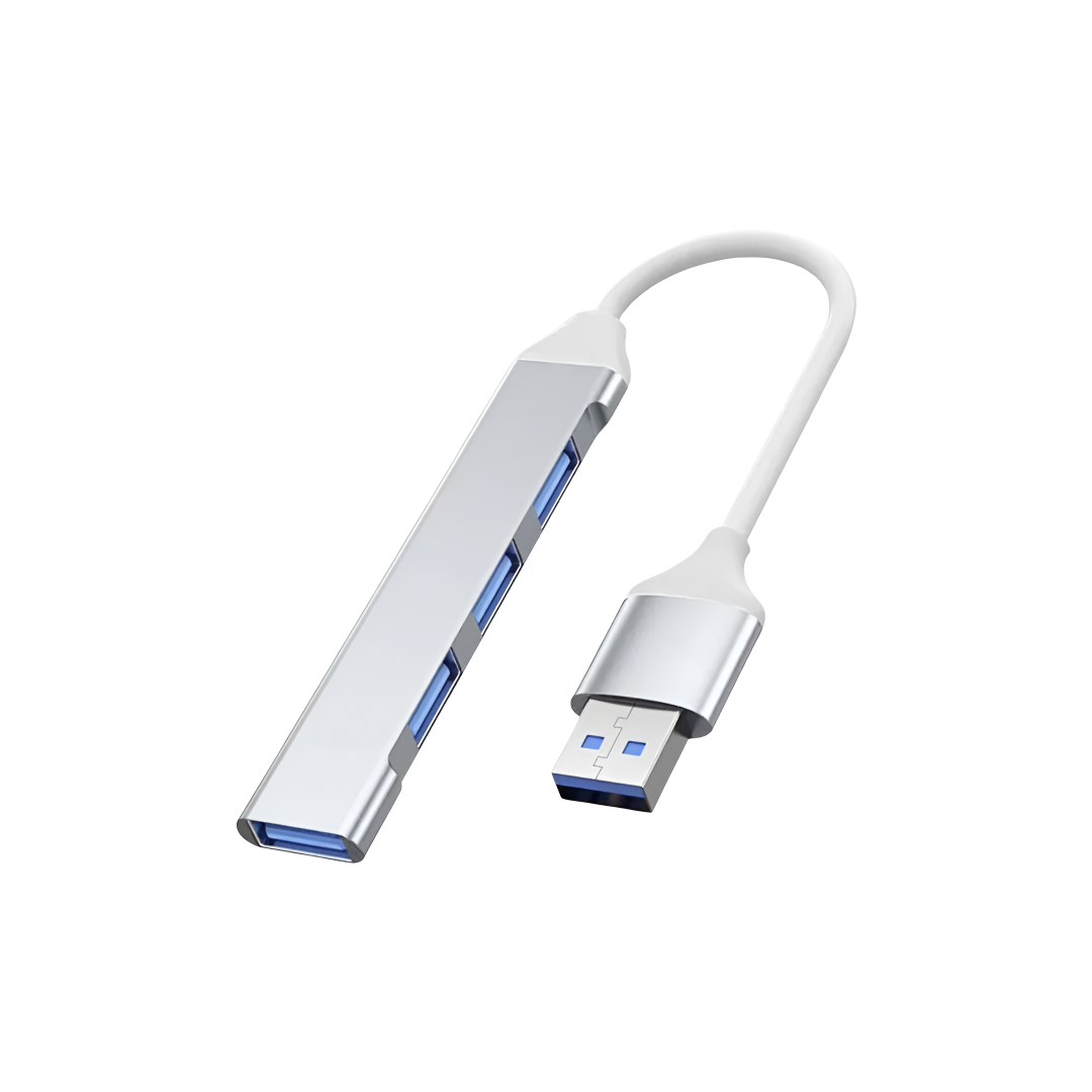 USB-C/USB Hub med 4 portar