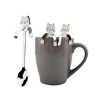 Kaffeskedar i rostfritt stål