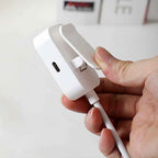 Hopfällbar boklampa med klämma