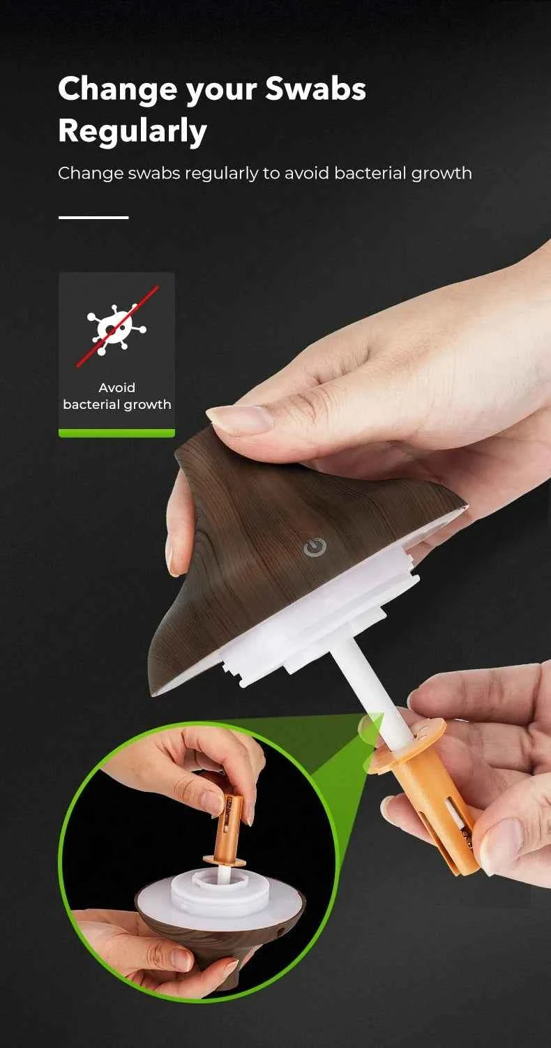 Aromaspridare i trä