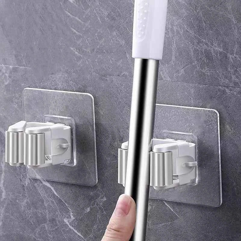 Väggmonterad mopphållare