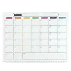 A refrigerator magnet ,monthly and weekly planner, magnetic calendar sticker, soft magnetic note sticker, message board