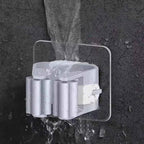 Väggmonterad mopphållare