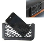 Auto Seat Side Interior Back Sundries Pocket Mesh Storage Bag Phone Net Pocket Holder Car Storage Bag Elastic Flexible Nets