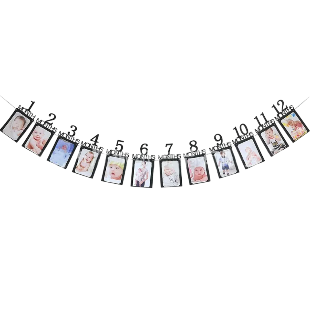 Födelsedagsbanner 1 år