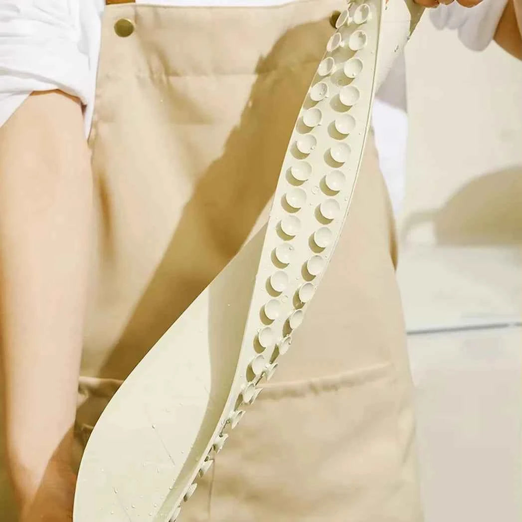 1pcs Silicone Sink Baffle Splash Guard With Suction Cups Non Slip Water Dam For Washing Dishes And Vegetables Adhesive Partition