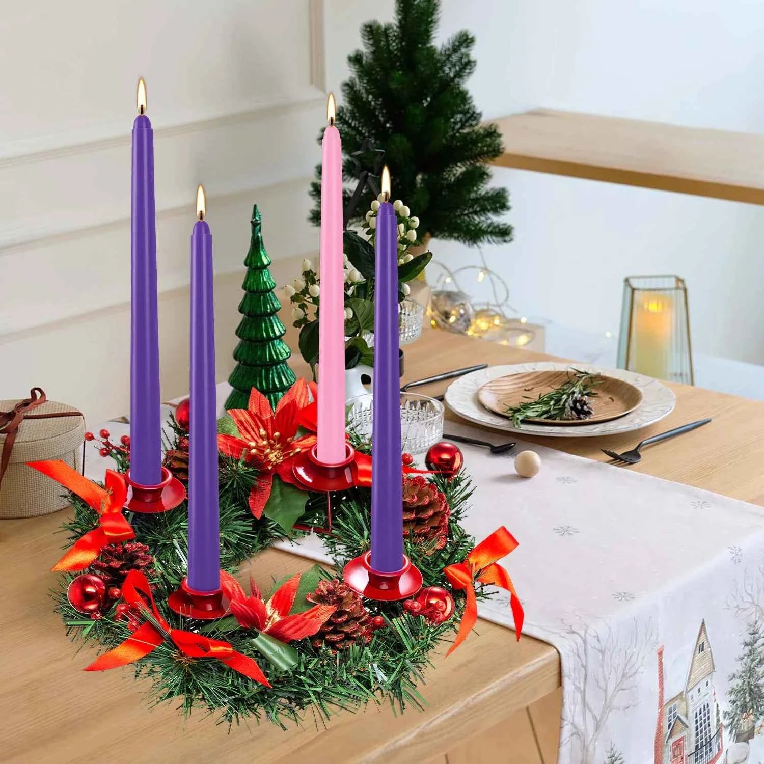 Eleganta adventsljus