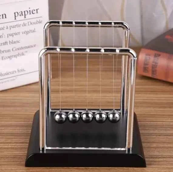 Newton's Cradle Balance Steel Ball Teaching Supplies Physics Science Pendulum Desktop Toys Stress Relief Gifts Home Decoration