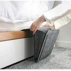 Hängande förvaringspåse i filt