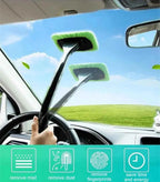 Bilrutetorkare med Långt Handtag